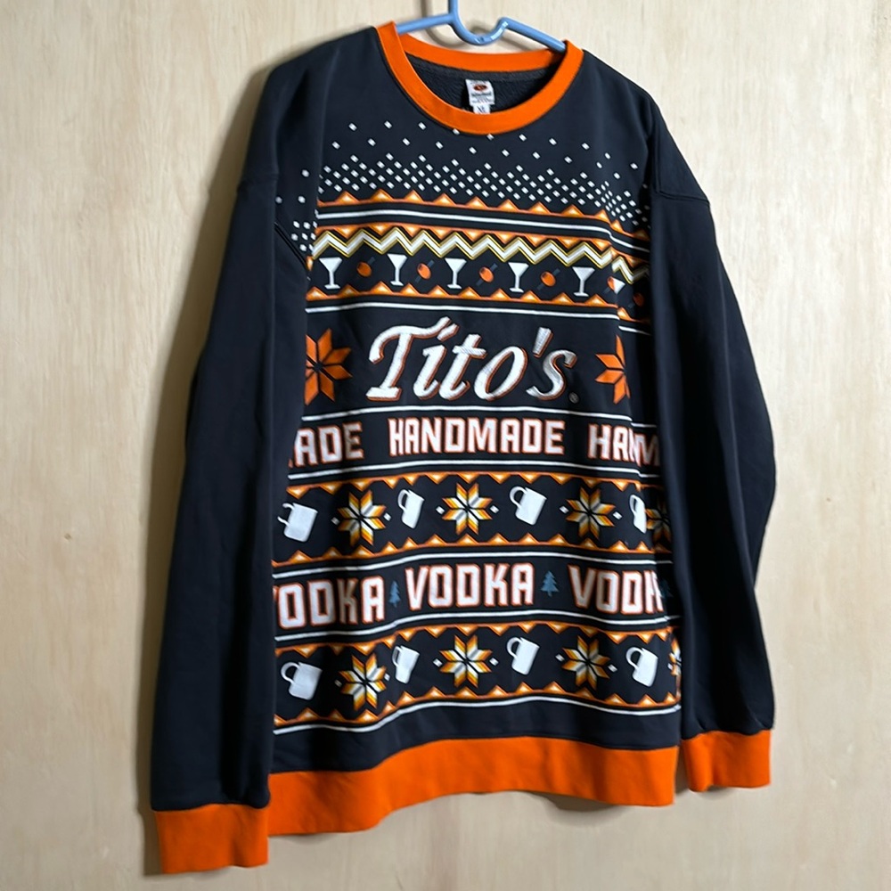 Tito’s Ugly Christmas Sweater. Size XL